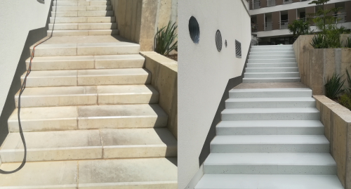 Lépcső csúszásmentesítés